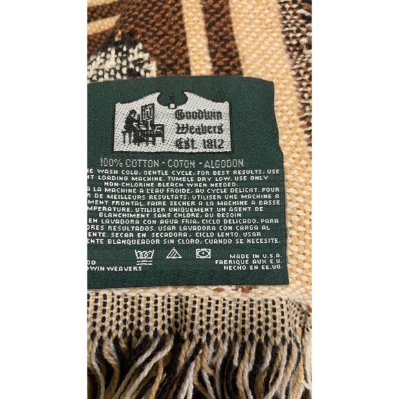 Goodwin Weavers 70"X48" Cotton Tapestry Dog Breed Throw Blanket - Picture 3 of 9